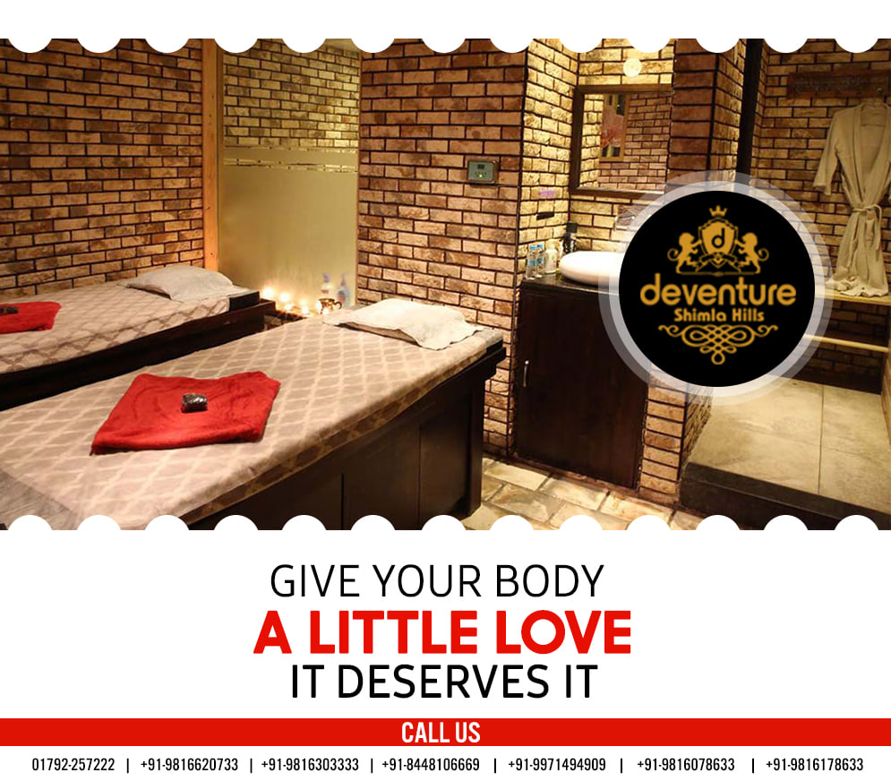 DeventureH's tweet photo. Treat yourself with some love at Deventure Shimla hills by availing best luxury spa services.

To book visit - https://t.co/UlVedZV9us

#deventureshimlahills #DEVENTURE #spa #mindrelax #mindrelaxation #shimla #shimlahills #luxuryservices #luxuryspa #luxurystay https://t.co/98hM9jWgyq