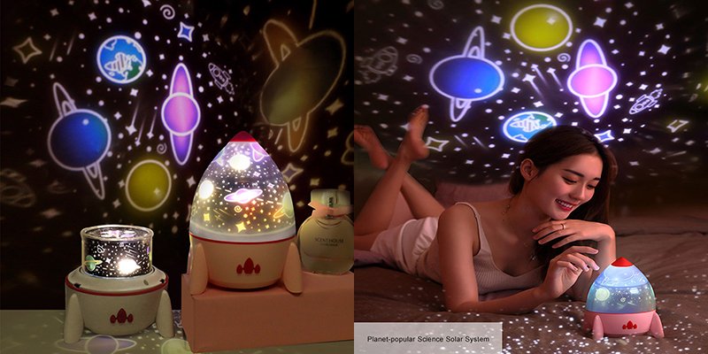 PresidentLed's tweet image. Projector with 7 Colors Decoration Light

This is a projection night light. Remove the lampshade at night, and the romantic starry sky will be projected across the room. 

#projector #decoration #nightlight #ledlight #gift