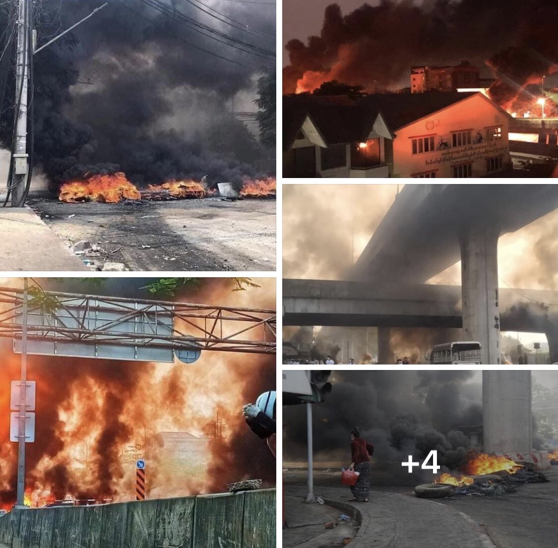 ZinmayLay24's tweet photo. This is'The Yangon'we live. No difference from a battle field,a scene of constant chaos.Sadly there is no luck,there is no dice.
#HelpMyanmar #Battlefield #prayersforprotection #SaveMyanmar #RejectMilitaryCoup #WeNeedR2PInMyanmar #WeSupportCRPH https://t.co/UN66THn8Fe