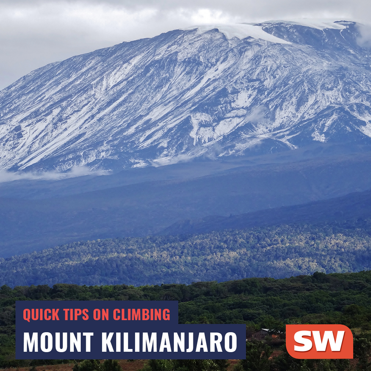 Tip 1. Trek Slowly: Your body is working much harder because of the high altitude. Take your time!

Tip 2. Hydrate: Drink around 3 litres per day and add hydration salts to be extra sure

Check out our Mount Kilimanjaro Trekking Tour on our website: swafricadmc.com/project/kilima…