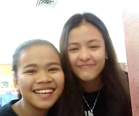 JieAnnGlobalOFC's tweet photo. Kami: Laban kayo dalawa ah

Andrea: Opo lalaban po kaming dalawa

Grabe ang sweet nilang dalawa nakakaiyak. 😭💛

#JieAnnArmero #JieDrea https://t.co/XFpZGLFmBO