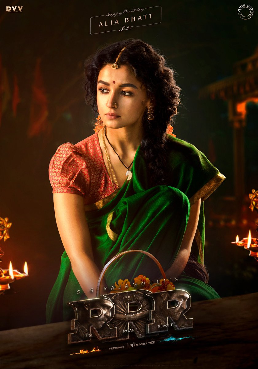 tarak9999's tweet photo. Her wait will be legendary! 
Here's @aliaa08 as #Sita, the epitome of strong will and resolve.

Happy birthday Dear Alia, have a great one! 

#RRR #RRRMovie @ssrajamouli @AlwaysRamCharan @ajaydevgn @oliviamorris891 @RRRMovie @DVVMovies https://t.co/sKkwpI0V8h