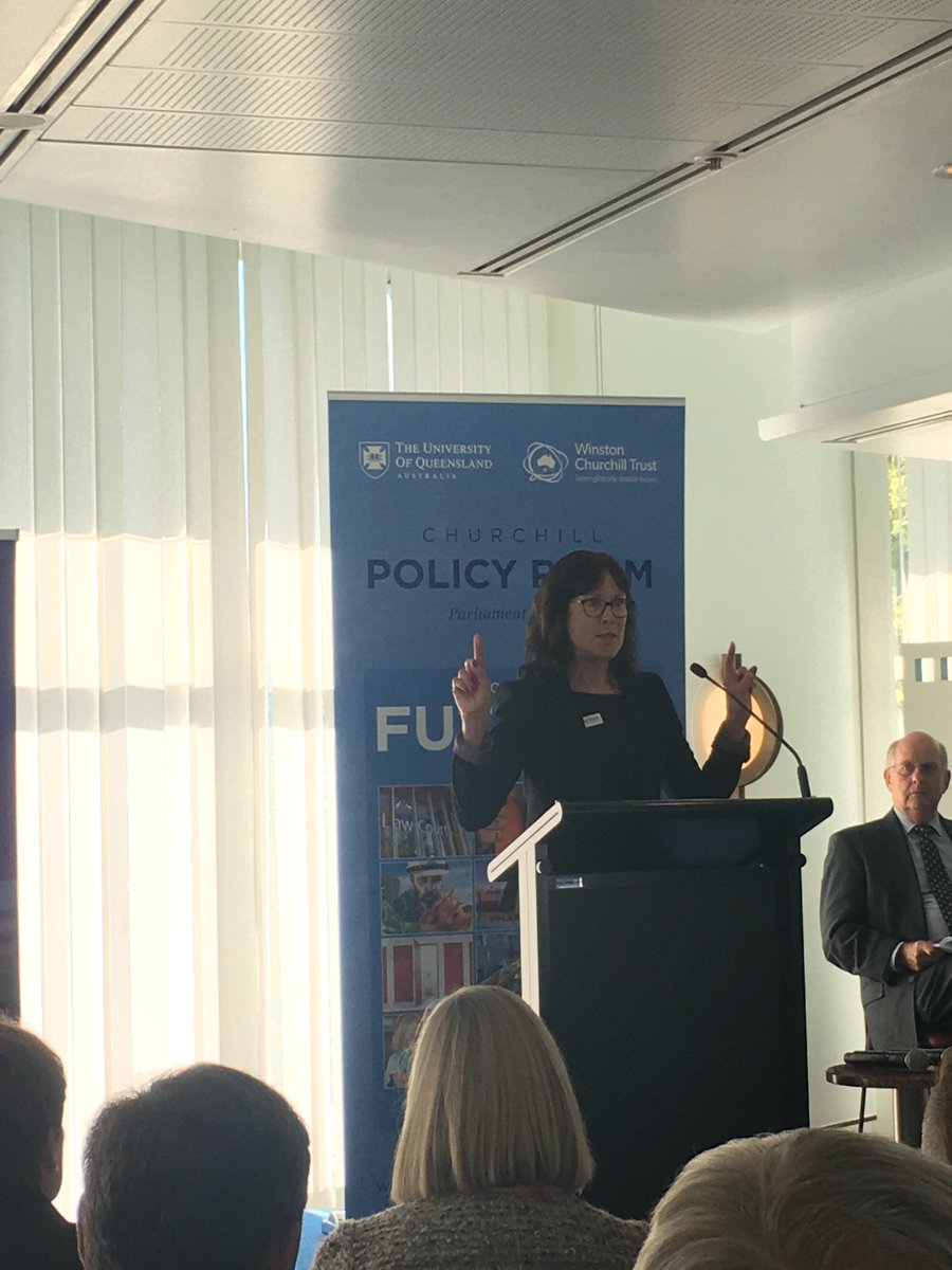 Churchill Fellow Claire Seppings explains why 'Straight Talking' ex-offenders can break the cycle and reduce recidivism. Read Claire's policy reform article here policy-futures.centre.uq.edu.au/reform-agenda #PolicyFutures2021