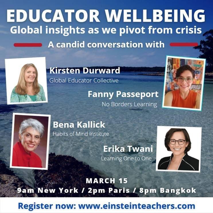 GlobalEdCollect's tweet photo. @TheGoodeApple Educator Wellbeing session, today. 

Register here:

https://t.co/Cz8NSKoVlI https://t.co/UcW15mrbYn