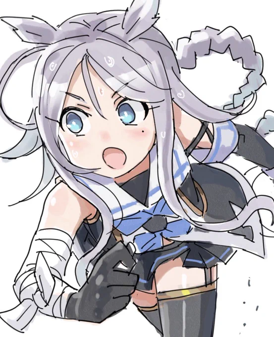 「シーウインド、速い!速い!」
「もはや独走状態!」
「この娘にかなうウマ娘はいるのか!」
「そもそもウマ娘なのか!」 
