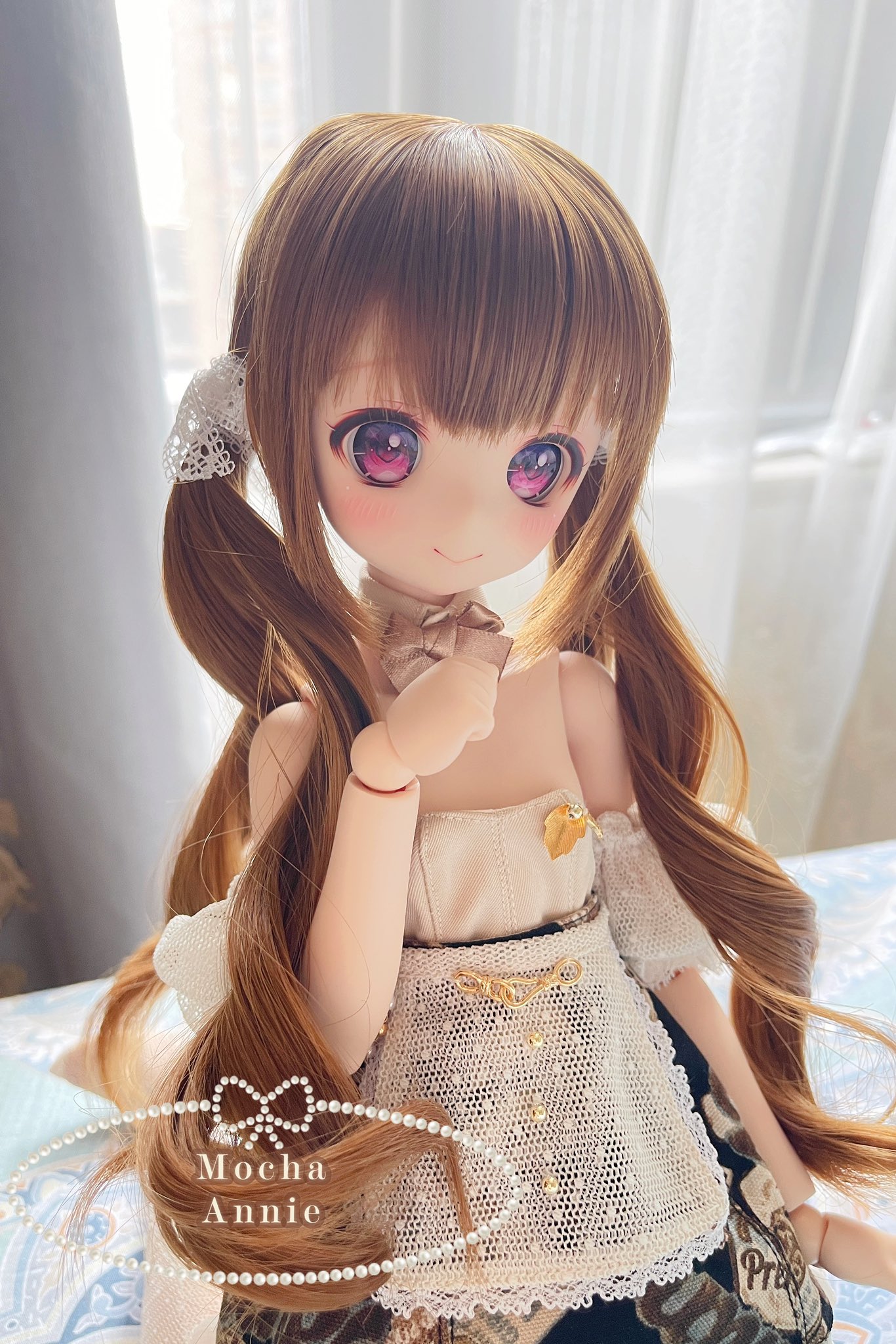 8-9inch/ウィッグ Y-25-05-07-276-YD-ZY - ドーリーテリア
