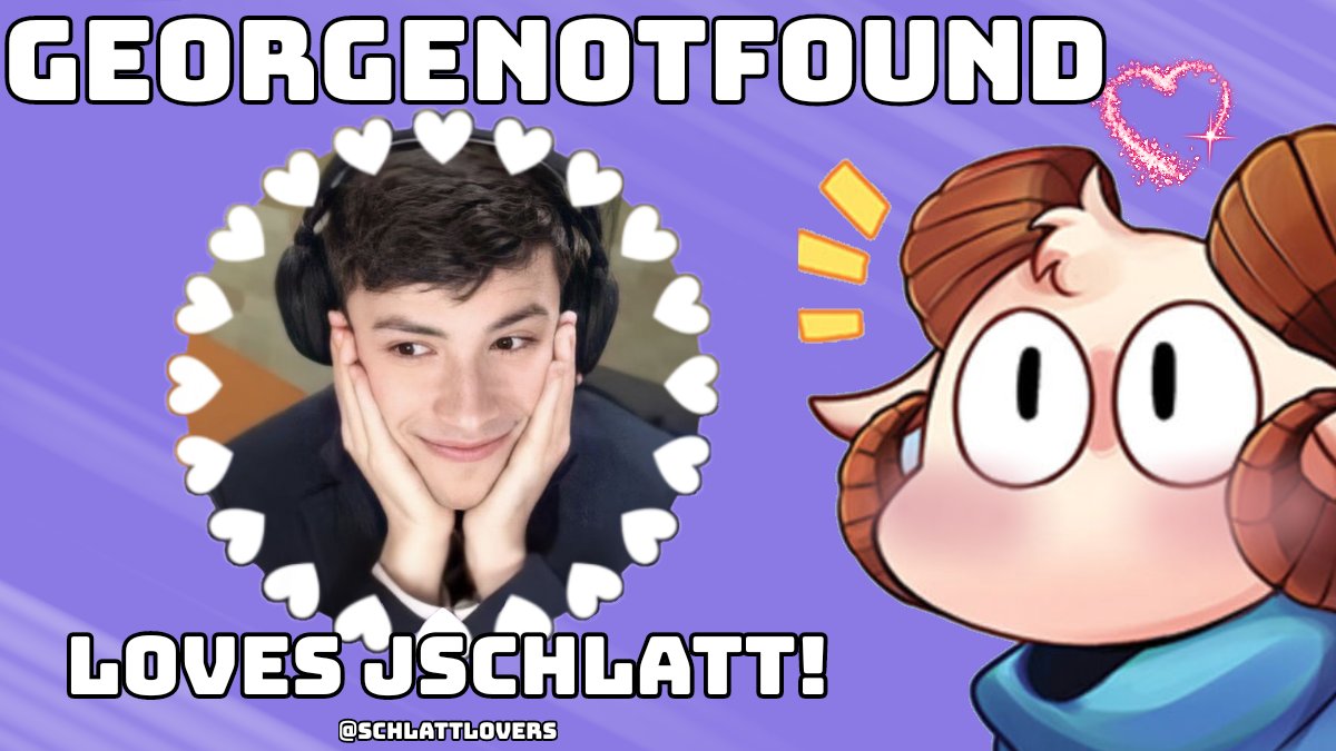 schlattlovers's tweet photo. GeorgeNotFound, who has somehow become half of ramtwt's pfp, loves Jschlatt! #ramtwt #yourfavelovesschlatt https://t.co/AlisVaCtyb
