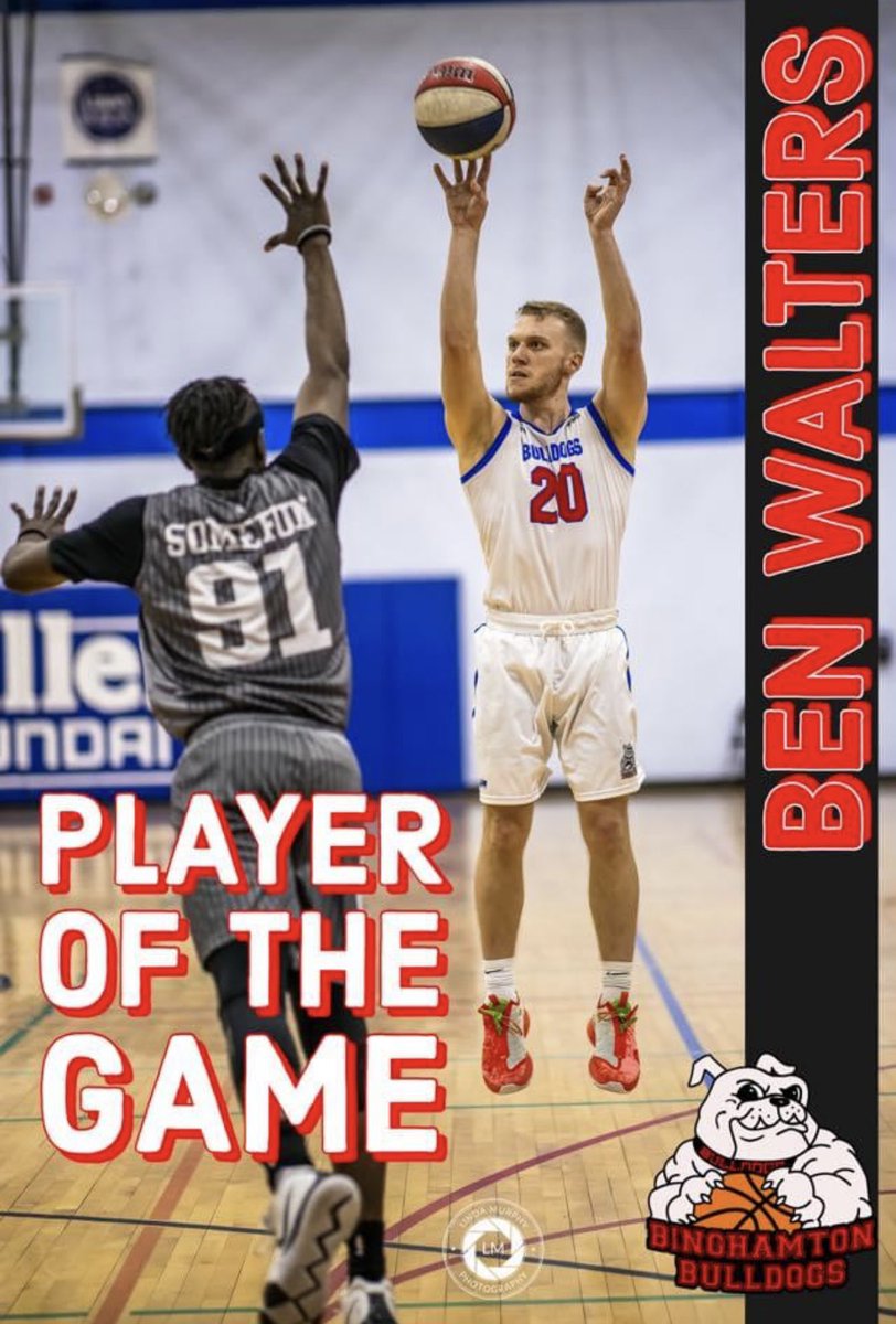 An offensive performance that we’ve never seen.
Final score: 
Binghamton Bulldogs 211 
NYC Black Eagles 67

Ralph Williams 36 points 23 assists 9 steals 
Ben Walters 34 points 
Jackson Henri 30 points 19 rebounds 
Derek Hart 27 points 10 rebounds 
Joel Patch 25 points 16 rebounds