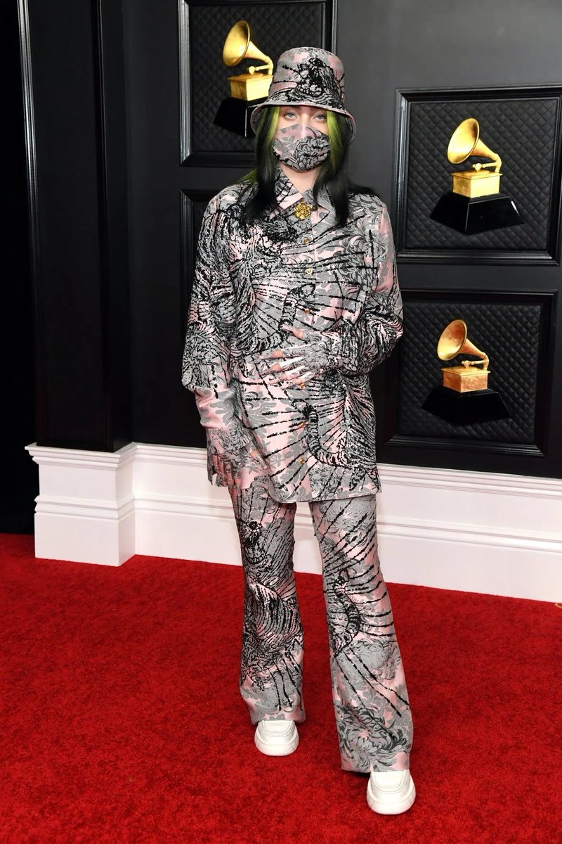 My favorite thing about #TheGrammys in a pandemic: “Masks, but make it FASHION!”