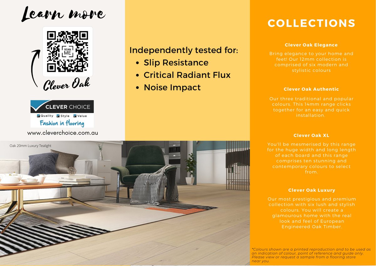Clever Choice Engineered European Oak timber floor collections are highly desired by interior designers, builders, and architects. 
.
cleverchoice.com.au
#cleveroak  #oakflooring #oaktimber
