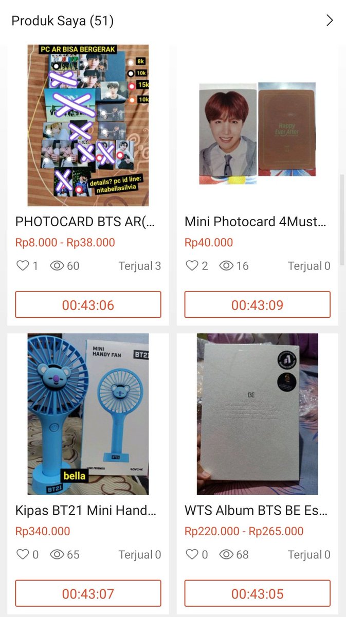 Bellakyukyu18's tweet photo. WTS DETAILS DM AJA
#WTS #WTB #WTT #BTS #ARMY #BT21 #MPCBTS #PHOTOCARDBTS #PHOTOCARD #HANDYFAN 
INA ONLY❗
Cek shopee https://t.co/X8AeEiswT0 https://t.co/RUvCQ2x2Fp