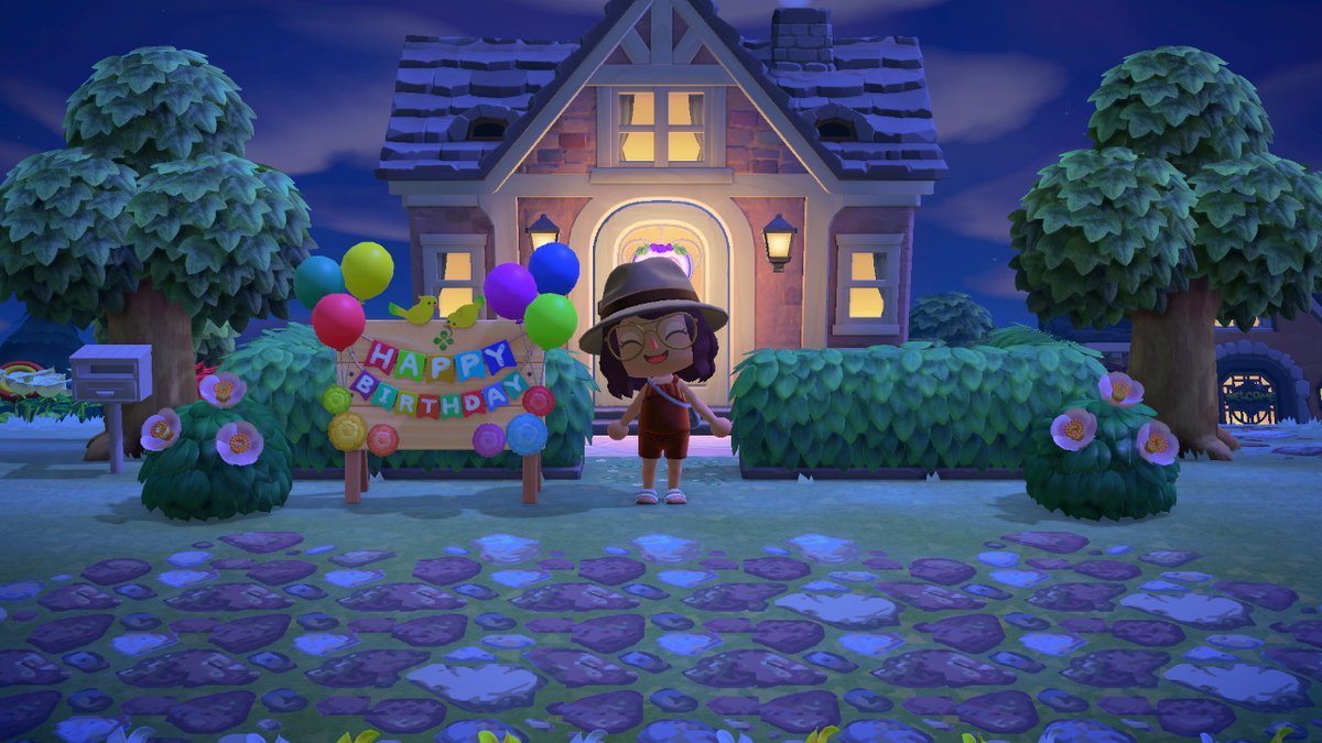 FloraBriACNH's tweet photo. happy birthday to me! #AnimalCrossing #ACNH #NintendoSwitch https://t.co/PBfUKlTaZX