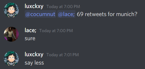 lucky tweet media