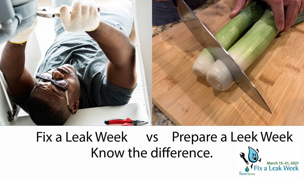 Fix a Leak Week is underway. Our virtual scavenger hunt begins tomorrow at durhamsaveswater.org
#FixaLeakWeek #EPAwatersense <a href="/EPAwatersense/">EPA WaterSense</a>