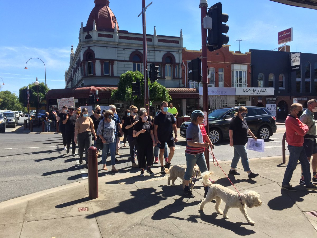 JodieBruton's tweet image. Wangaratta #March4Justice #bordermail