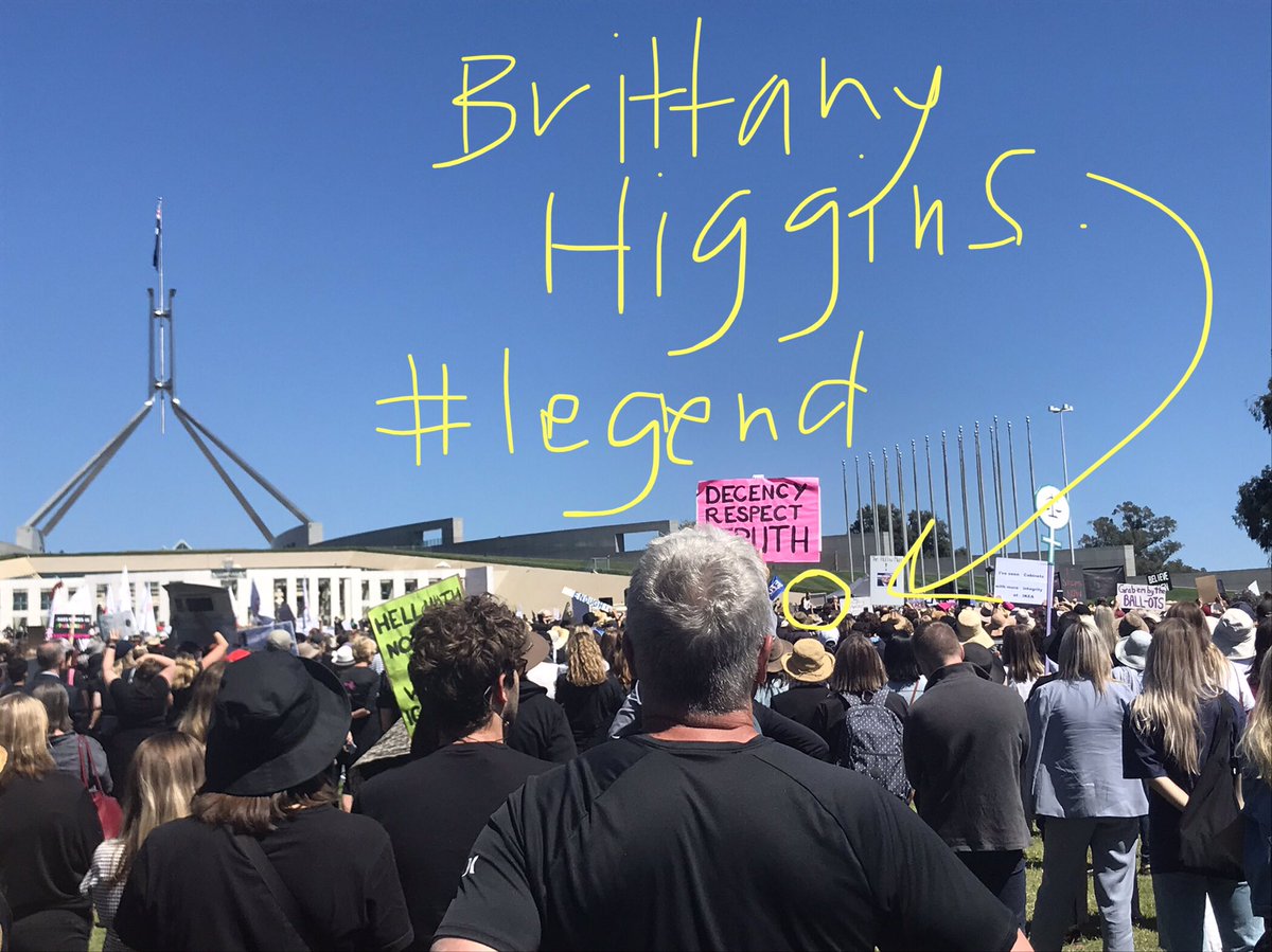 katmeagher's tweet image. Anger + action + direction = change. Speak up; there are generations of women here to support you. #walk4justice #BrittanyHiggins