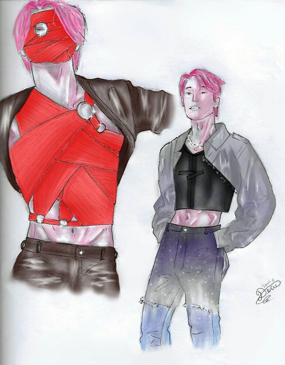 decudraw's tweet photo. Fanart de los outfits de San :3

#fanart #CHOISAN https://t.co/bomUQYUa4w