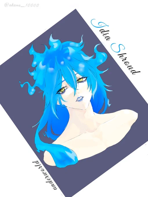 イデアくん今日は暖かいですね〜#ツイステ#ツイステファンアート #イラスト #イラスト練習中 #イデアシュラウド 