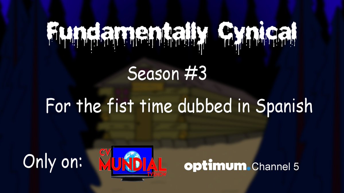 For the first time, #FundamentallyCynical will air completely dubbed in Spanish! Watch it only on CV Mundial on Optimum Channel 5!