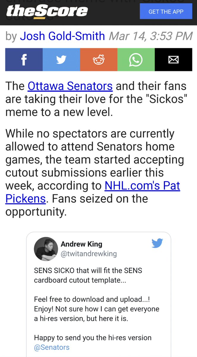 thaylinsgate's tweet image. Hey @twitandrewking  just noticed your SensSickos made it onto @theScore :)