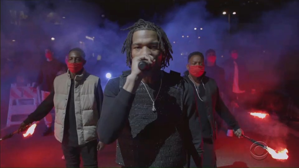 Variety's tweet image. Lil Baby performs "The Bigger Picture" at the #Grammys bit.ly/38DS4hX