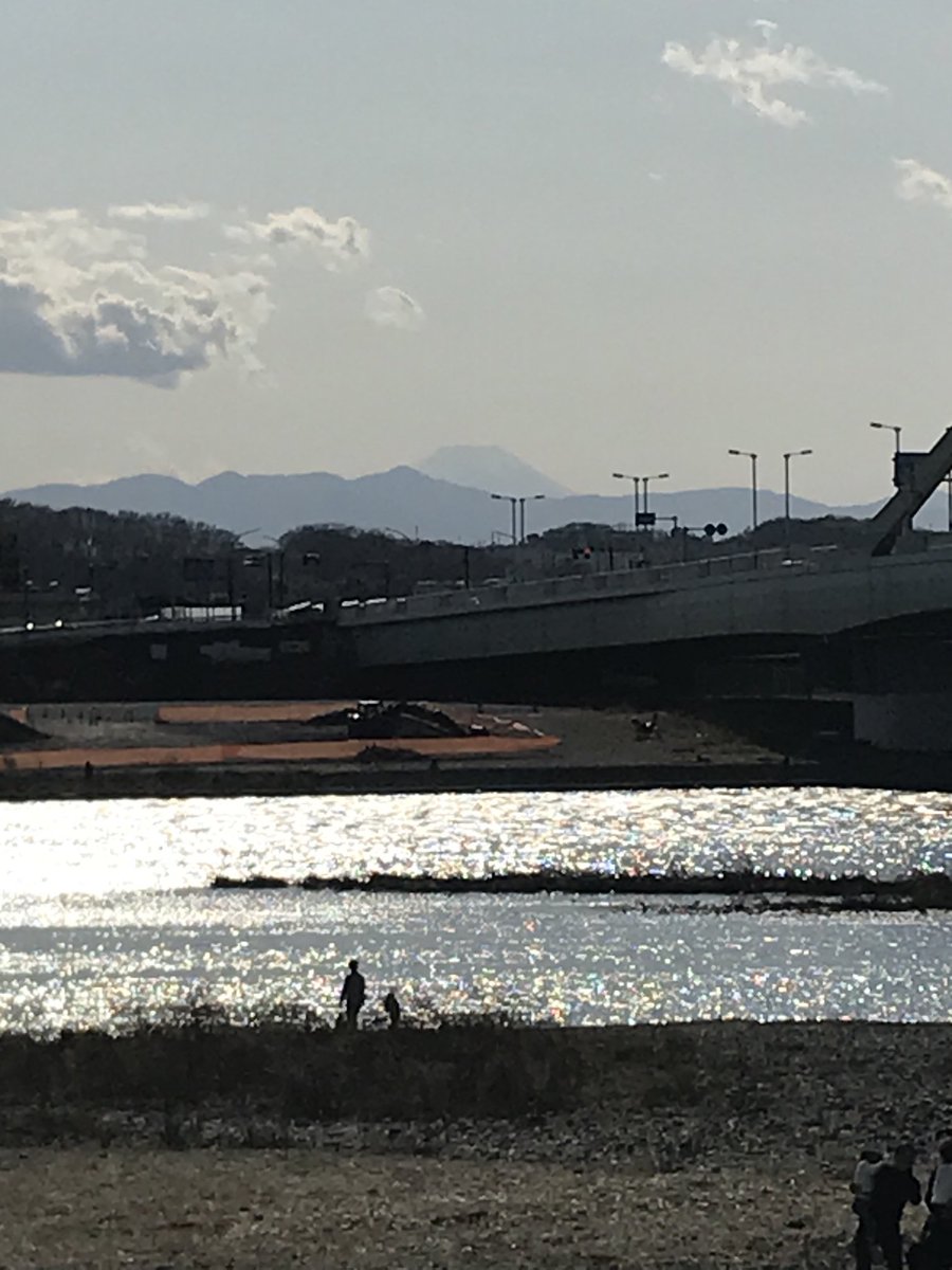 Yam 富士山と多摩川 Yam 富士山と多摩川