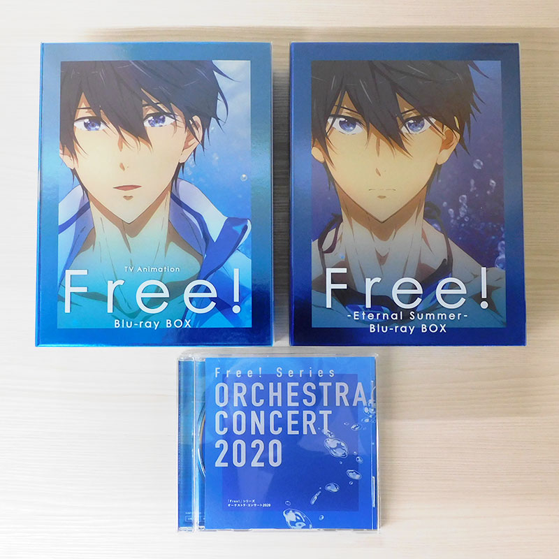 Free!/Free!ES Blu-ray BOX〈3枚組〉オケコン セット | venezafoods.com.br