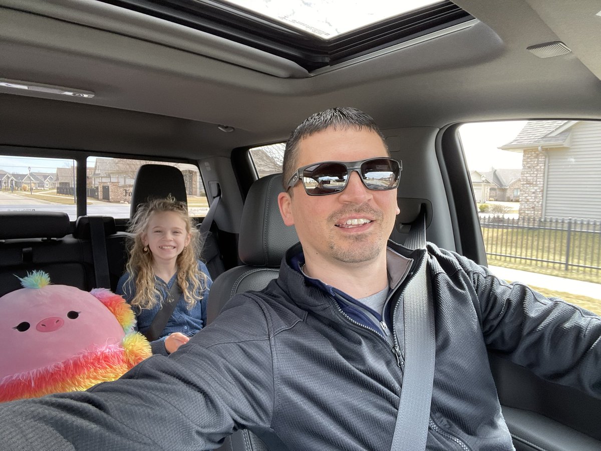 Great lunch date with Liv and Peacock the squishmallow. 😂