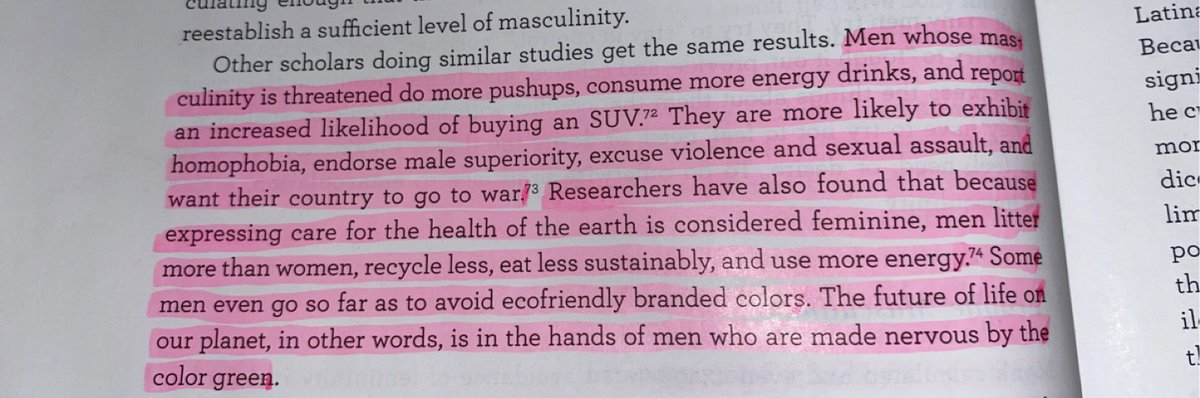 Megan__12's tweet photo. “The future of life on our planet is in the hands of men who are made nervous by the color green” ...fragile masculinity everyone... https://t.co/MS4X5XcqH5