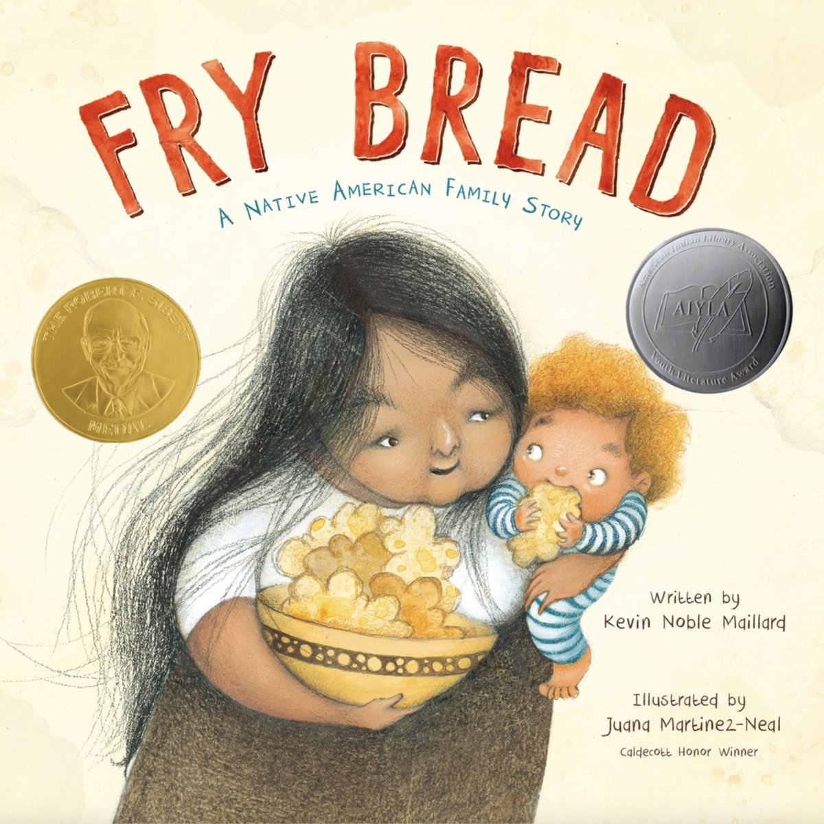 MeindlNicky's tweet photo. @JoAnnFoxEDU @YehCathery It's an amazing picture book that even includes a recipe of the author's own fry bread! https://t.co/mPgkCKLTbA