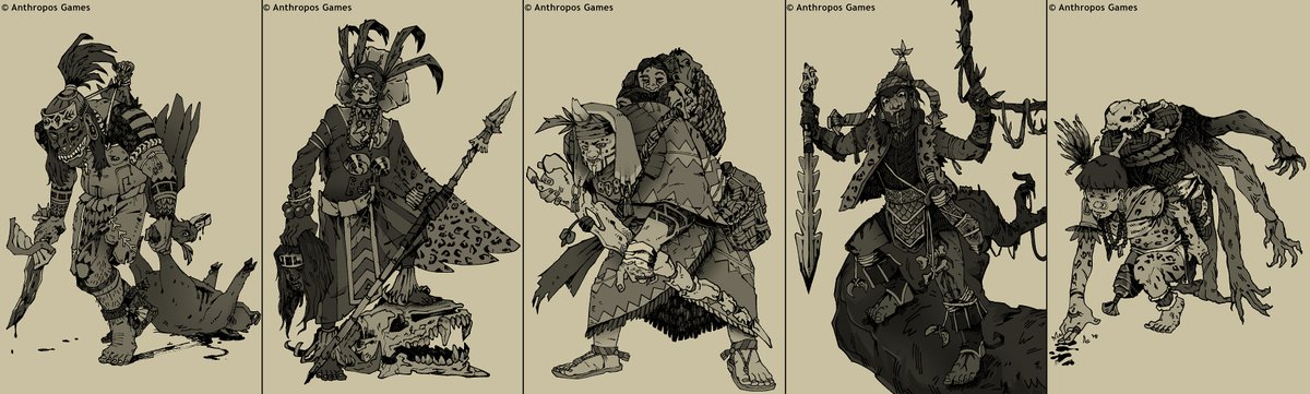 Got picked up by Anthropos Games to create character designs for their project ? This was amazing to work on!
All images © Anthropos Games