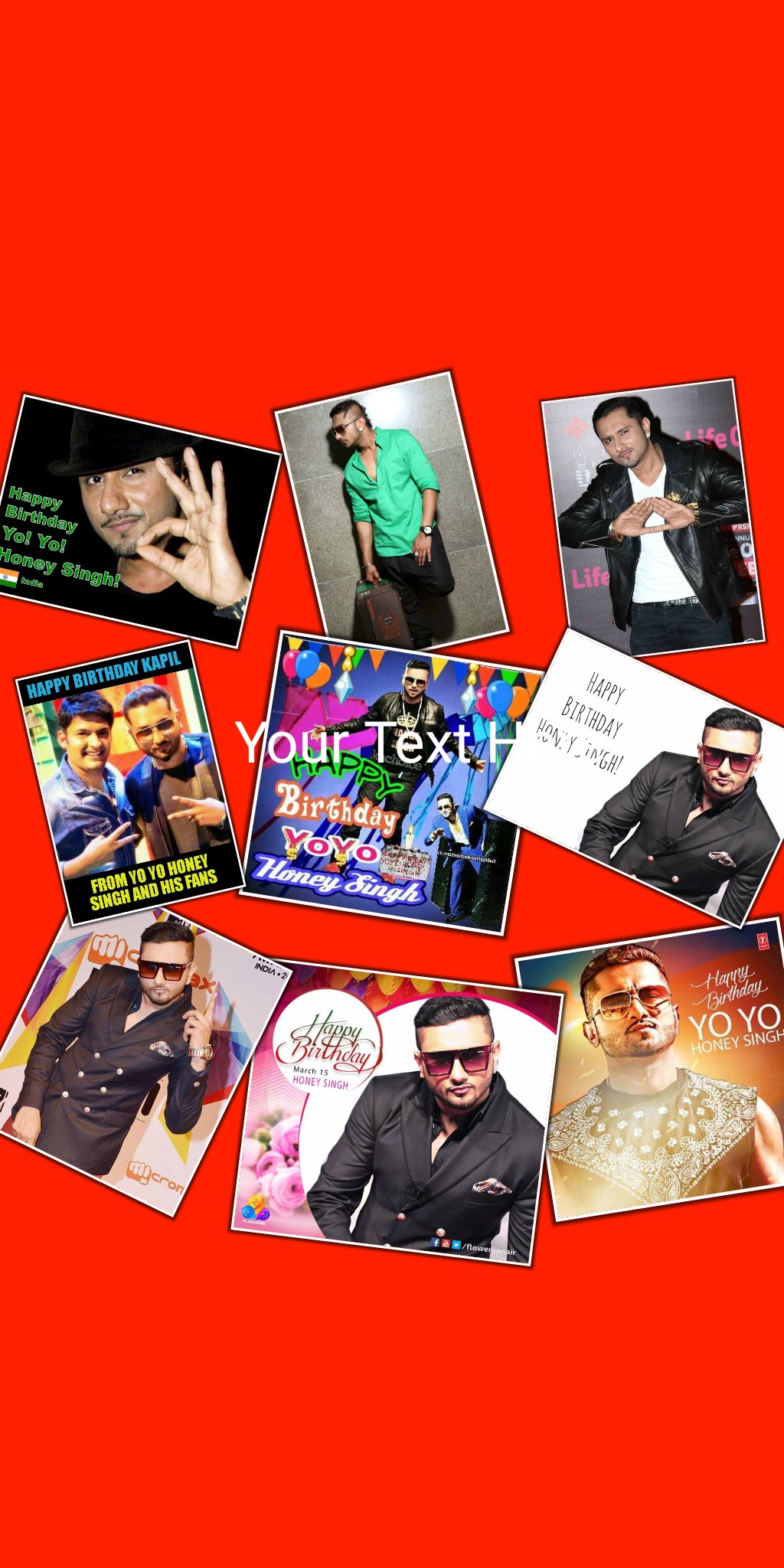  happy birthday KING Yo Yo Honey Singh sir.   