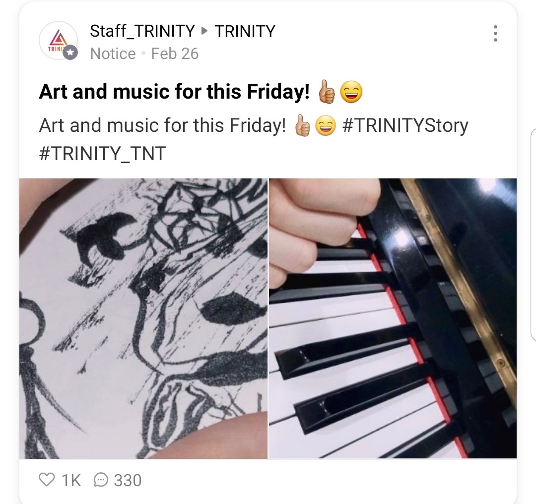 พี่รอฟังเช่เล่นเปียโนนะครับ เห็นก่อนหน้านี้ก็มีสปอยอยู่ใช่ป่าว ว่าฝึกเปียโน รึพี่คิดไปเอง 55555555 ยังไงก็ตามได้ฟังแร๊พแน่นอน พี่ชอบเนื้อเพลง YTT นะ โดยเฉพาะท่อนแร๊พ สุดยอดเลยยย 👍👍👍👍

#XXSIVK
#TRINITY_MUSICON