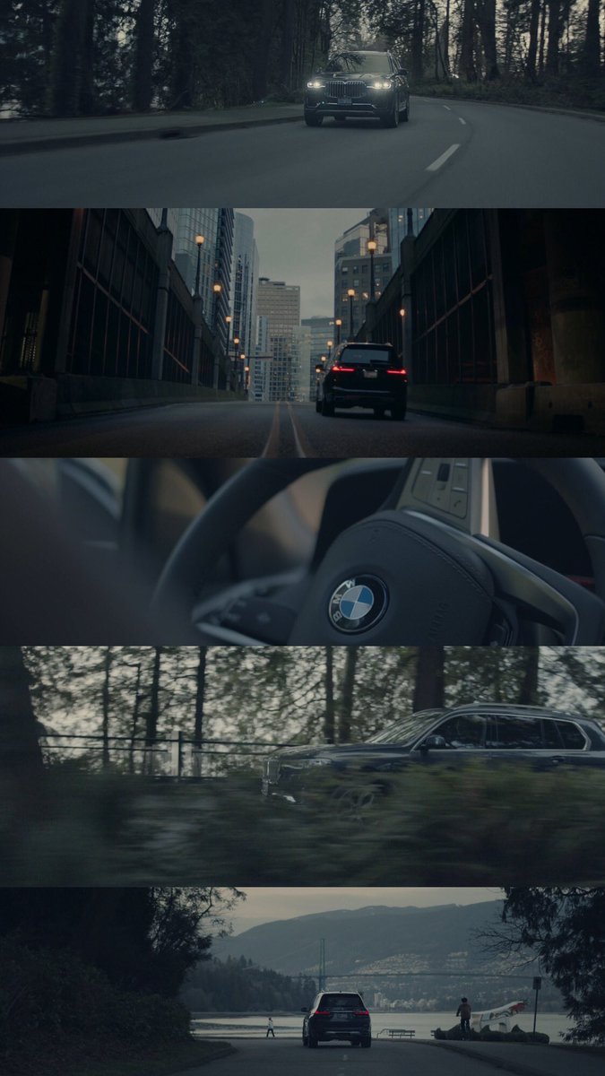 Here are some of my favourite frames from my commercial with the #BMWX7