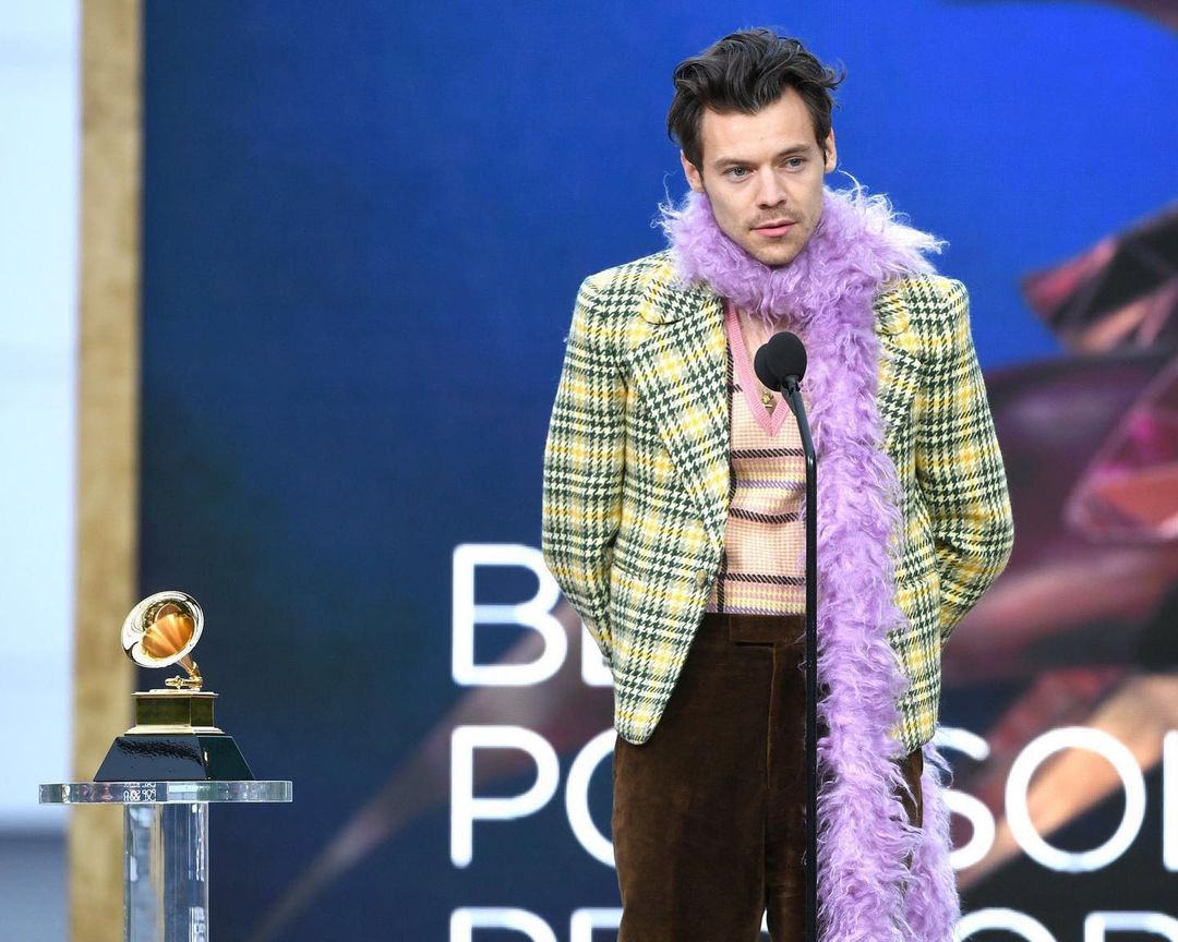 tuwatermelon's tweet photo. #GrammyTNT Harry Styles 
Orgullosa de Harry, se lo merece https://t.co/zFii2A1ATz