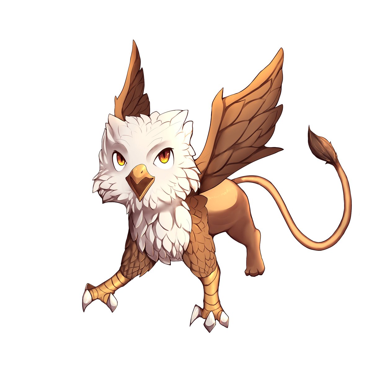 Hey check out this griffon I had made by <a href="/nigamiart/">Nigami🌸</a>  

Hmm, what to name this little baby??