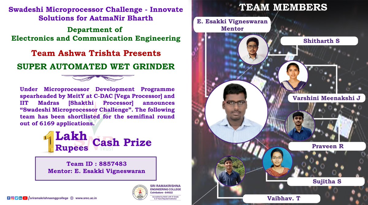 Sri Ramakrishna Engg College (@sreccbe) on Twitter photo 