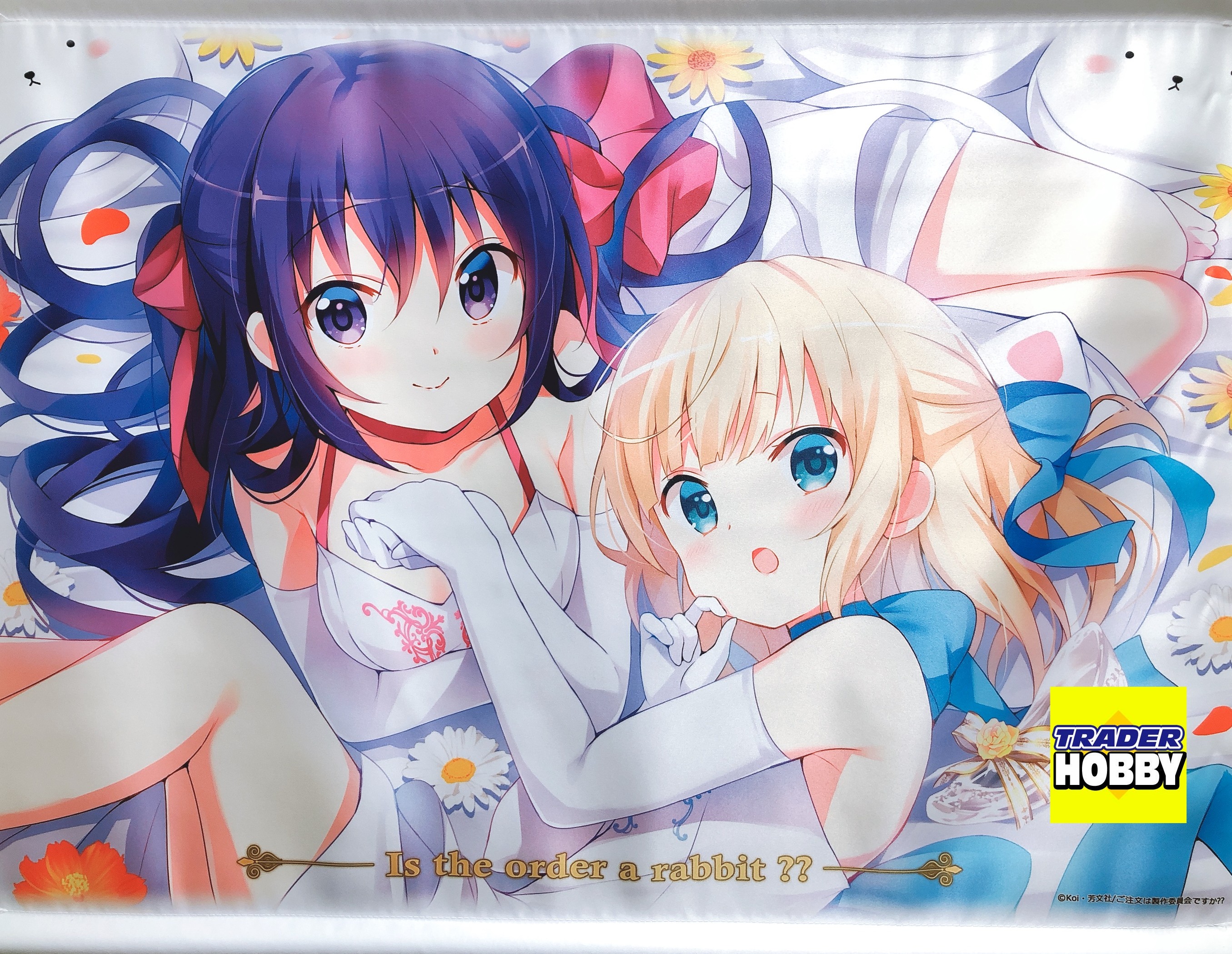 メーカー包装済 ごちうさ きゃらっとくじ B2タペストリー リゼ U0026シャロ ポスター