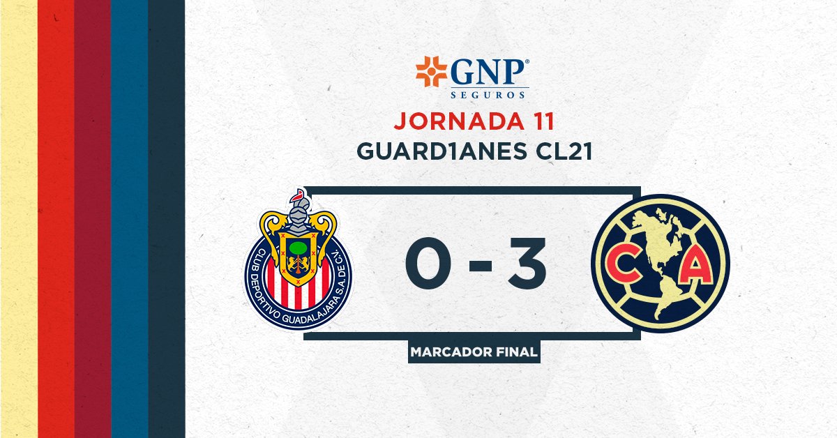 ClubAmerica's tweet photo. 𝙼𝙰𝚁𝙲𝙰𝙳𝙾𝚁 𝙵𝙸𝙽𝙰𝙻 🦅

@GNPSeguros
#Viviresincreíble https://t.co/3OiNjSNyJL