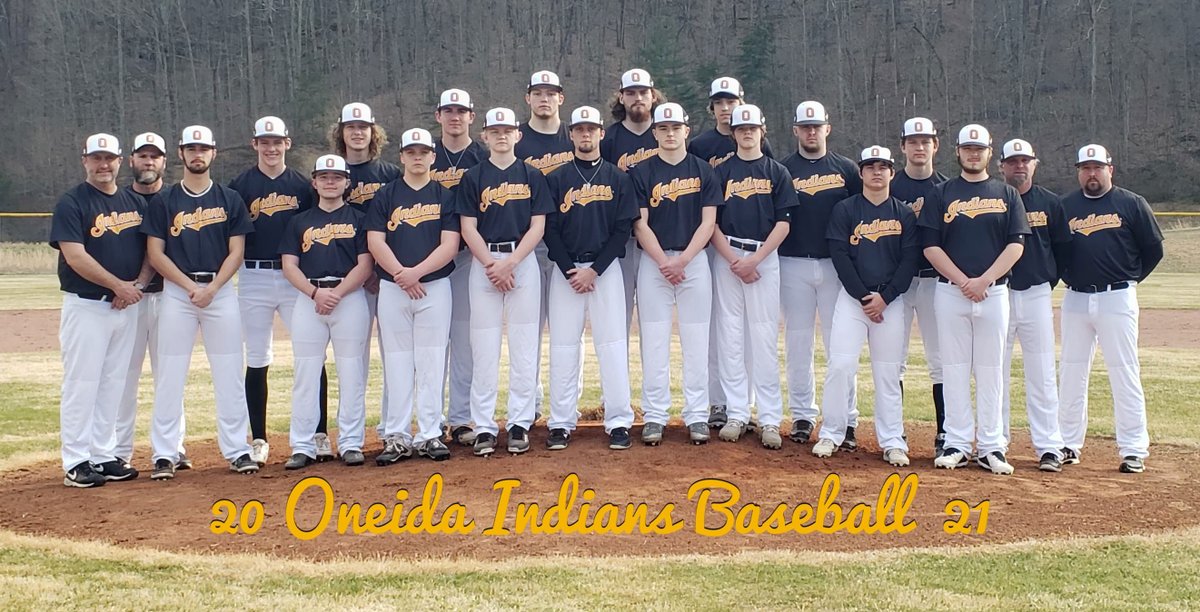 Introducing the diamond Tribe. The Indians will open the 2021 season Monday at Wartburg. The first home game will be Tuesday, also against Wartburg.

More: ihoneida.com/sports/oneida-…