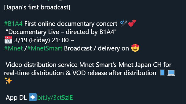 sarang_shinwoo's tweet photo. Video on Demand?? 👀👀

#B1A4 #DocumentaryLive #Mnet https://t.co/ogYIz6RUnJ