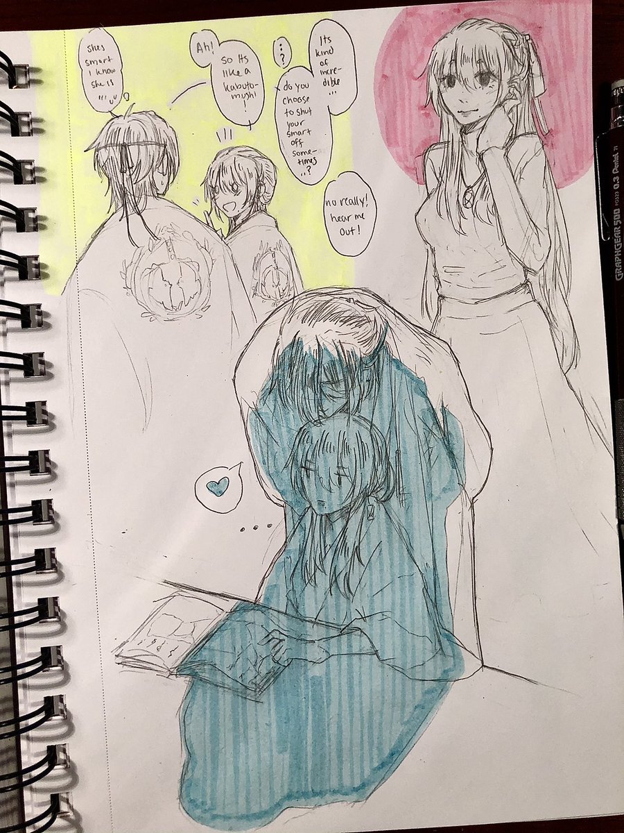 BerriesBrambles's tweet photo. @kassiopeeia Hey I’m Anzu or brambs. I spend most of my art time working on my story :3 https://t.co/Oo7tPwllUU