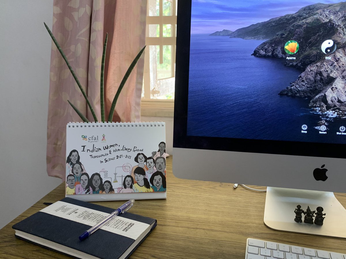 editorsahiba's tweet photo. TY @labhopping I love my new calendar 😍 #WomenInScience #indianwomeninscience https://t.co/tbJPKktkXZ