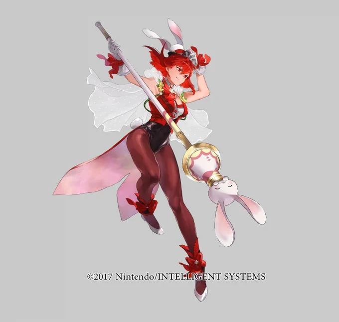 ファイアーエムブレムヒーローズでミネルバのイラスト担当しました。よろしくお願いします!?
I drew Minerva for Fire Emblem Heros. I'm happy I got to draw her as a cute and cool bunny.?
#FEヒーローズ #FEHeroes 