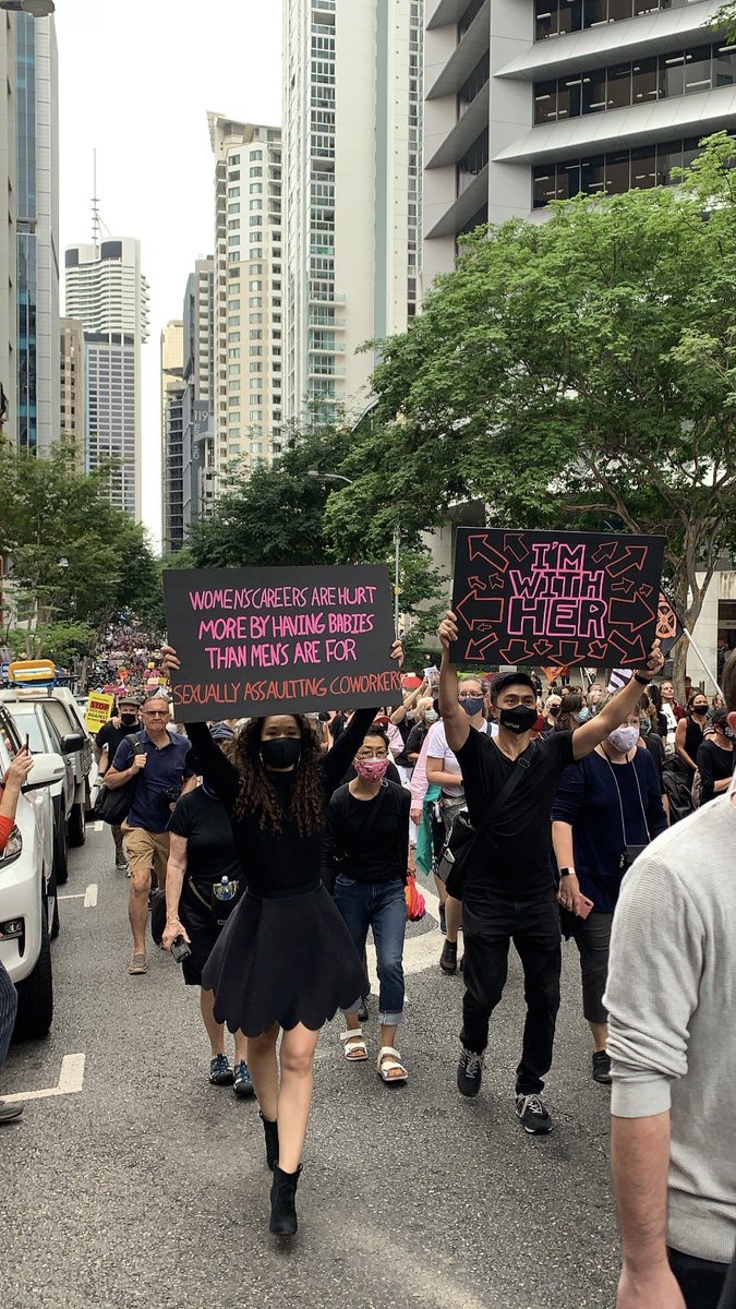 SammyHerbert's tweet photo. Today I #March4Justice Brisbane. #EnoughIsEnough https://t.co/jabvTnGF56