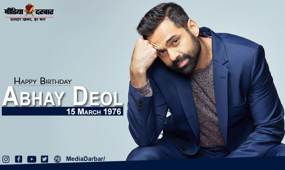 Wishing Happy Birthday To Abhay Deol  