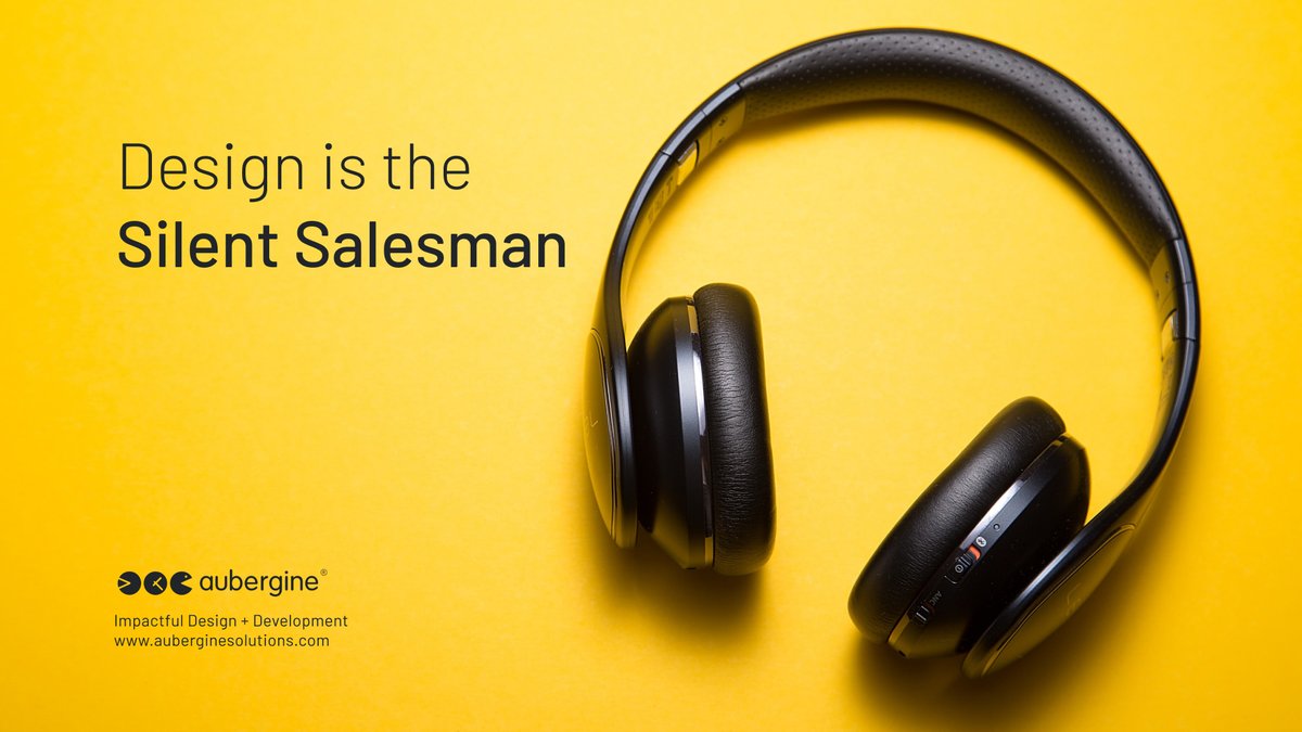 auberginetweets's tweet image. In the middle of all the products that need to shout 'buy me', those made with thoughtful design, stand out simply because they do what they are supposed to do, perfectly well! Design is the silent salesman. 
#DesignQuotes #DesignThinking #DesignROI #uxdesign