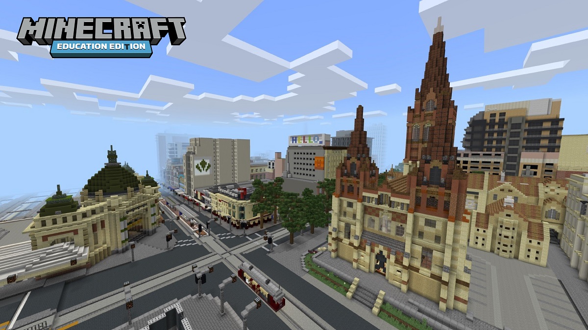 PlayCraftLearn's tweet photo. If you're an Australian teacher who's new to #MinecraftEdu, access a stack of resources for getting started with game-based learning, including a curriculum guide, a starter kit, student activities, and even a Mini-Melbourne world! Get started here: https://t.co/gCgDtlk8Bm
#AUEdu https://t.co/62kxhdqibx