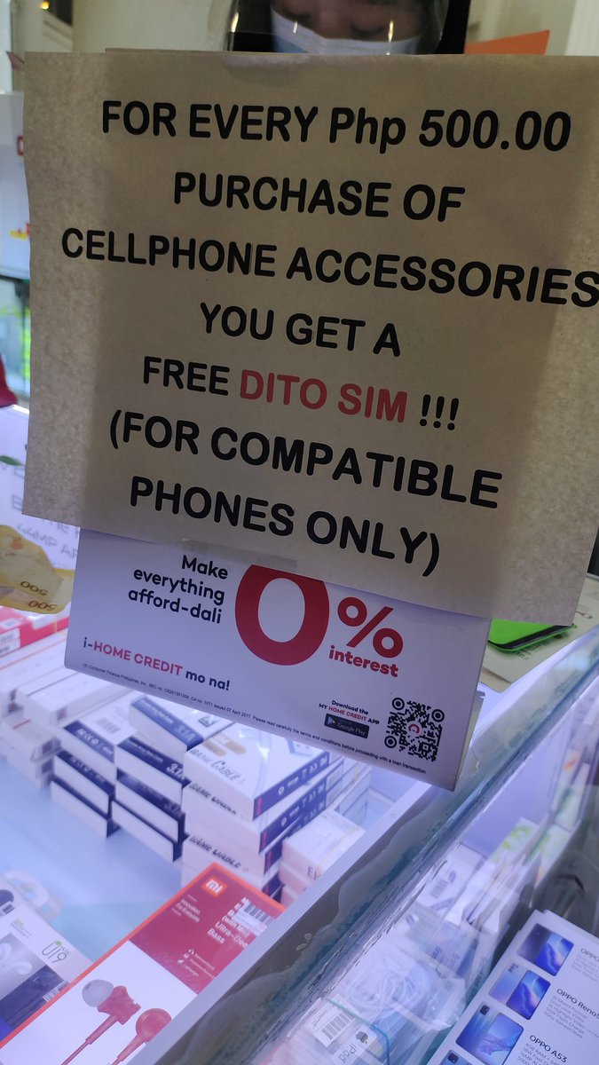 kennrealtime's tweet photo. Hi @DITOtel . My co workers planned to buy Dito Sim in one of your physical store in Cellfad in Ayala Cebu. But we got discourage. We need to buy 500 pesos worth of accessories. https://t.co/ovdEI4Ljdz