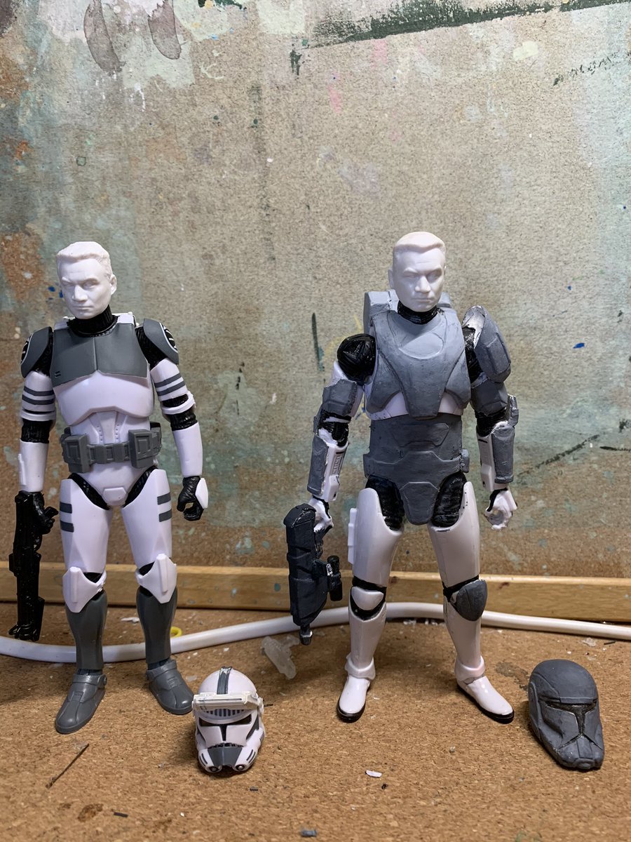 StudioREAL1's tweet image. クローンコマンドー多分今年こそ完成させる